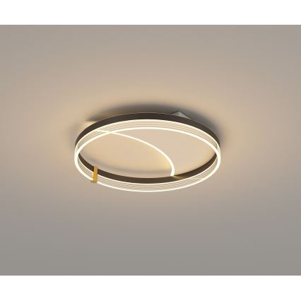 Brilagi - Candeeiro de teto LED dimerizável SIRELI LED/47W/230V 3000-6000K Ø 40 cm + comando à distância