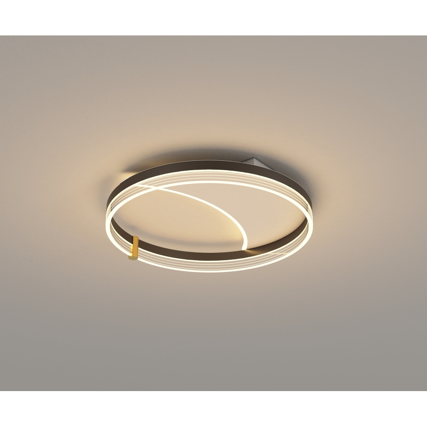 Brilagi - Candeeiro de teto LED dimerizável SIRELI LED/47W/230V 3000-6000K Ø 40 cm + comando à distância