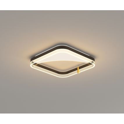 Brilagi - Luminária de teto LED dimerizável SIRELI LED/56W/230V 3000-6000K 40x40 cm + controlo remoto