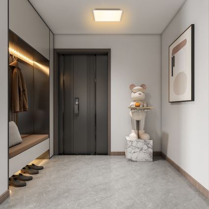 Brilagi - Luminária de teto LED dimerizável SLIMFRAME LED/36W/230V 45x45 cm 3000-6000K branca + comando remoto