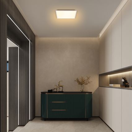 Brilagi - Luminária de teto LED dimerizável SLIMFRAME LED/36W/230V 45x45 cm 3000-6000K branca + comando remoto