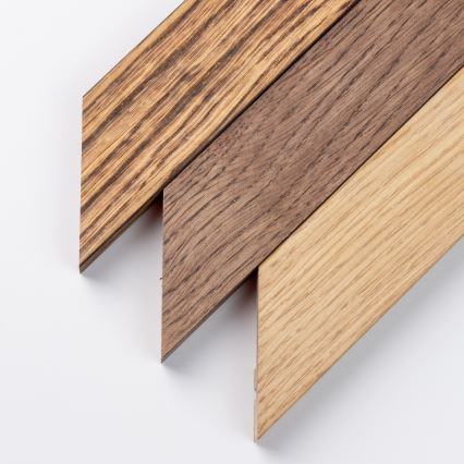Brilagi - Candeeiro de tecto LED dimerizável SLIMFRAME WOOD LED/36W/230V 49,5x49,5 cm 3000-6000K castanho escuro + controlo remoto