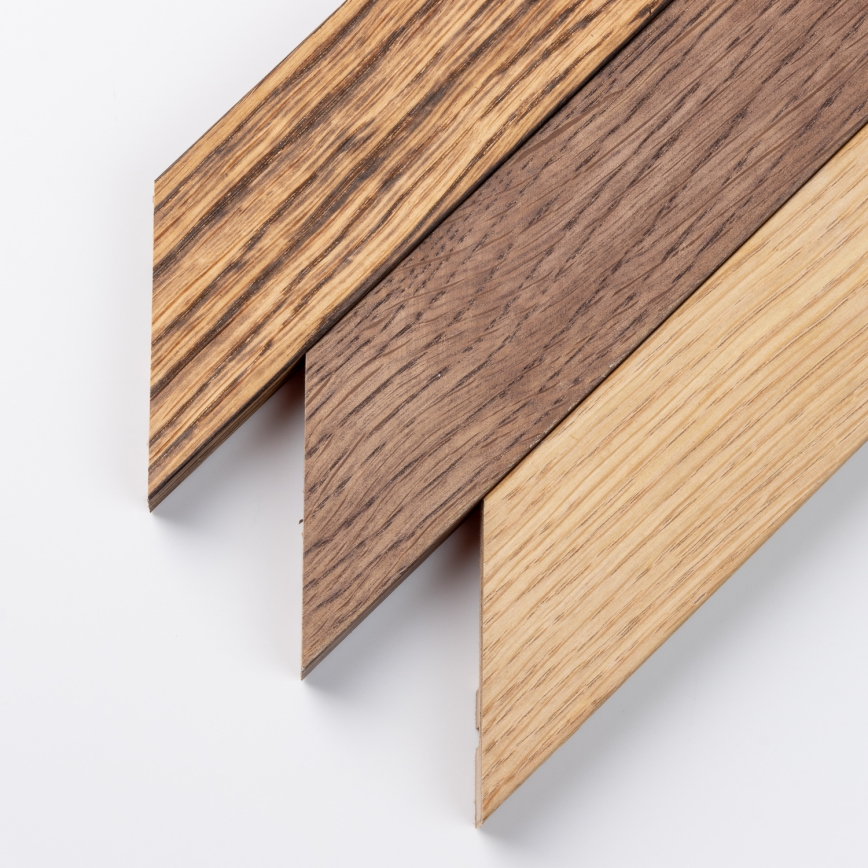 Brilagi - Candeeiro de tecto LED dimerizável SLIMFRAME WOOD LED/36W/230V 49,5x49,5 cm 3000-6000K castanho escuro + controlo remoto