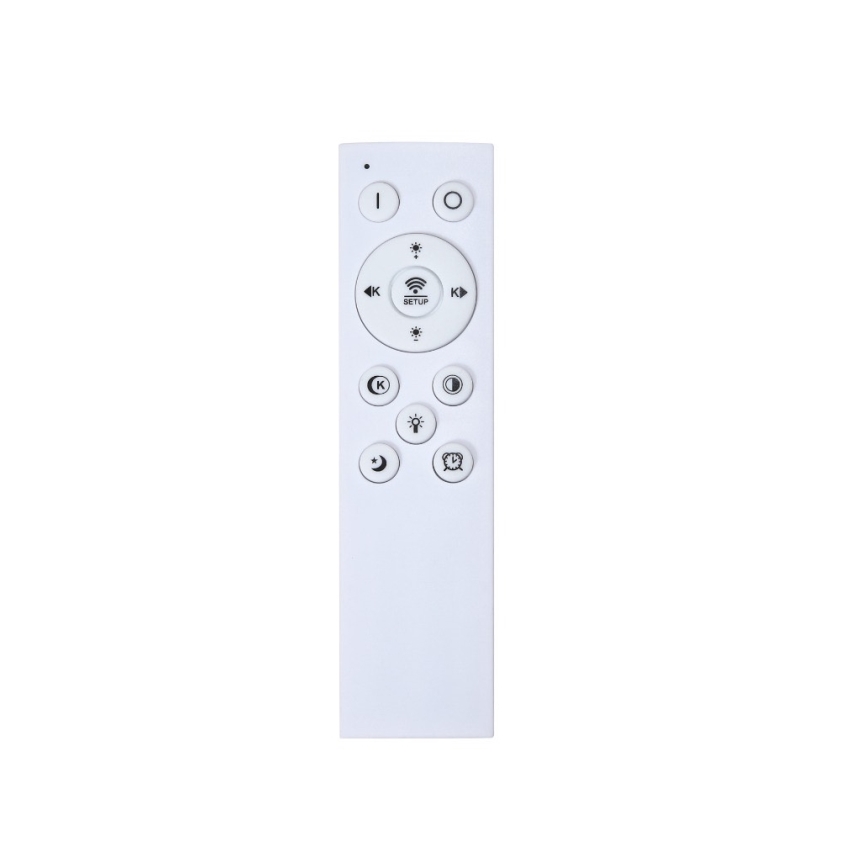 Brilagi - Candeeiro de tecto LED dimerizável SLIMFRAME WOOD LED/36W/230V 49,5x49,5 cm 3000-6000K castanho escuro + controlo remoto