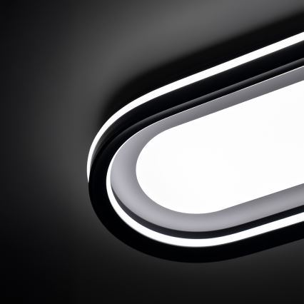 Brilagi - Candeeiro de Tecto LED Dimerizável TRIVARO LED/85W/230V 3000-6000K 20x60 cm + controlo remoto