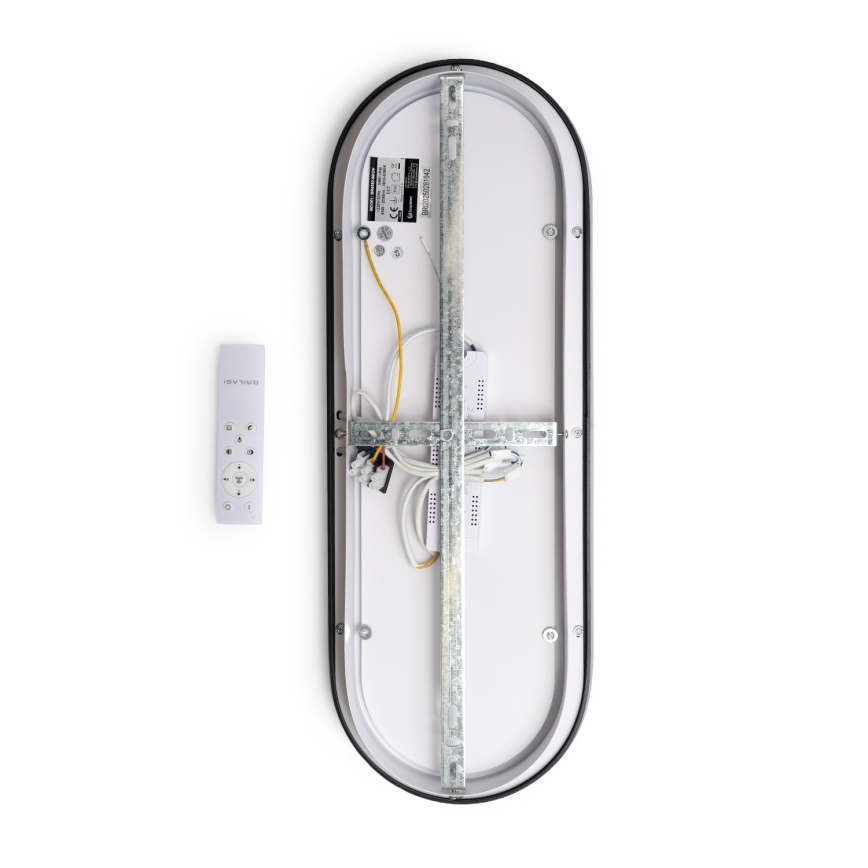 Brilagi - Candeeiro de Tecto LED Dimerizável TRIVARO LED/85W/230V 3000-6000K 20x60 cm + controlo remoto