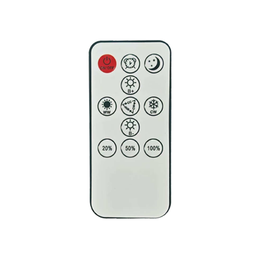 Brilagi - Candeeiro de teto LED dimerizável ULTRA SLIM LED/18W/230V 2700-6500K 30x30 cm branco + comando remoto