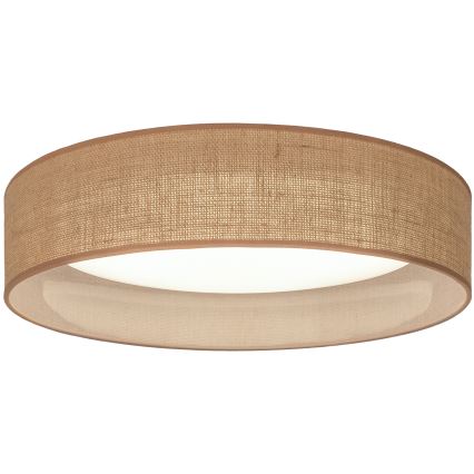 Brilagi - Candeeiro de teto LED regulável VELVET SMARTIX LED/36W/230V 3000-6000K Ø 55 cm bege Wi-Fi Tuya Beacon + comando à distância