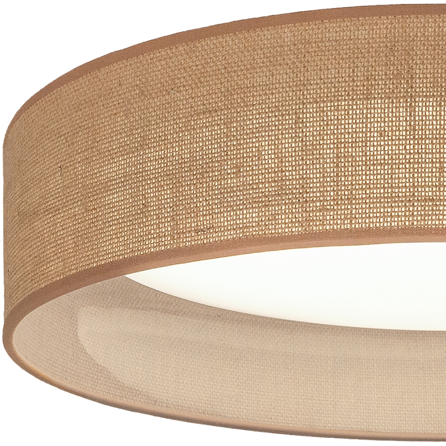 Brilagi - Candeeiro de teto LED regulável VELVET SMARTIX LED/36W/230V 3000-6000K Ø 55 cm bege Wi-Fi Tuya Beacon + comando à distância