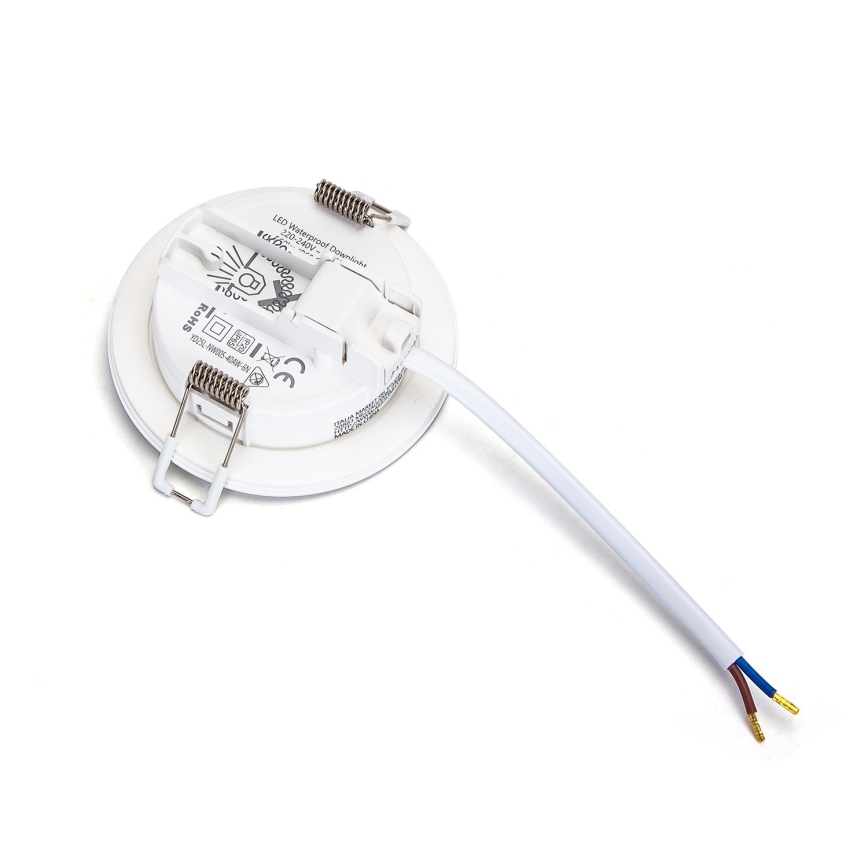 Brilagi - Luminária LED embutida para casa de banho LED/24W/230V 3000K branca IP65