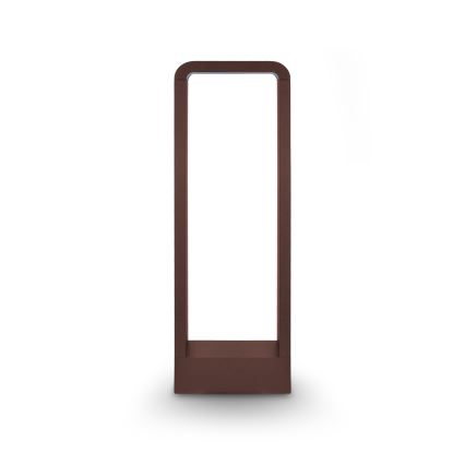 Brilagi - Luminária LED exterior BARI LED/7W/230V 3000/4000/6000K castanha IP54 50 cm