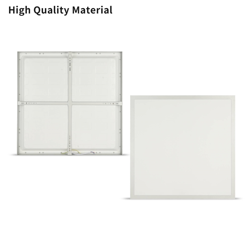 Brilagi - LED Candeeiro de tecto para casa de banho FRAME LED/50W/230V 3000/4000/6000K 60x60 cm IP44 prateado