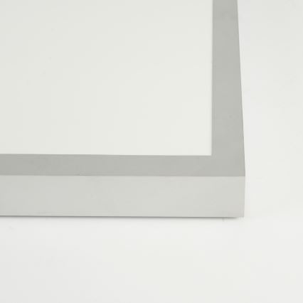 Brilagi - LED Candeeiro de tecto para casa de banho FRAME LED/50W/230V 3000/4000/6000K 60x60 cm IP44 prateado