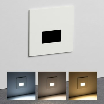 Brilagi - Luminária LED para escada JACK LED/3W/230V 3000/4000/6500K IP65 branca