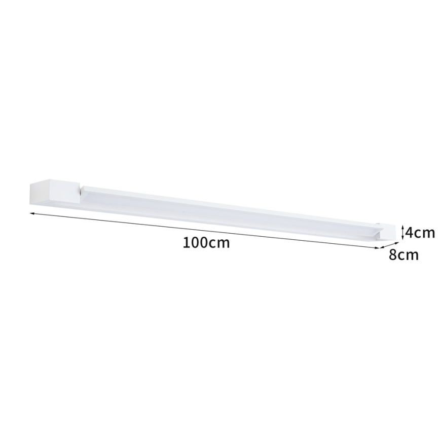 BRILAGI - Iluminação LED para espelho de casa de banho AQUA LINE LED/28W/230V 100 cm IP44 branca CRI 90