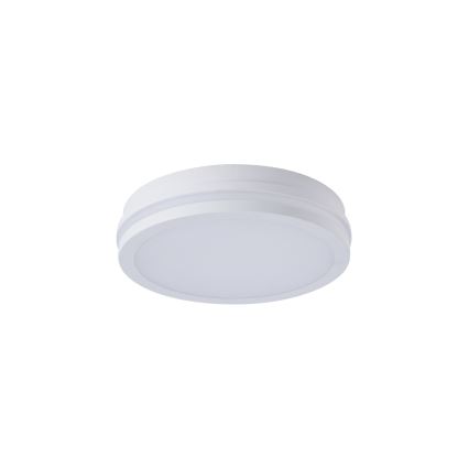 Brilagi - Luminária de teto LED para exterior com sensor BENE LED/24W/230V Ø 26 cm branca IP54