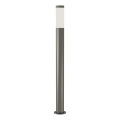 Brilagi - Luminária LED para exterior ELIA 1xE27/7W/230V 4000K IP44 100 cm cromo fosco