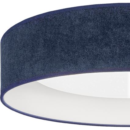 Brilagi - Candeeiro de tecto LED dimerizável VELVET SMARTIX STARS LED/24W/230V 3000–6000K Ø 45 cm azul Wi‑Fi Tuya Beacon + controlo remoto