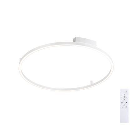 Brilagi - Candeeiro de tecto LED dimerizável PORTOFINO LED/60W/230V 3000–6000K diâmetro 80 cm branco + comando à distância
