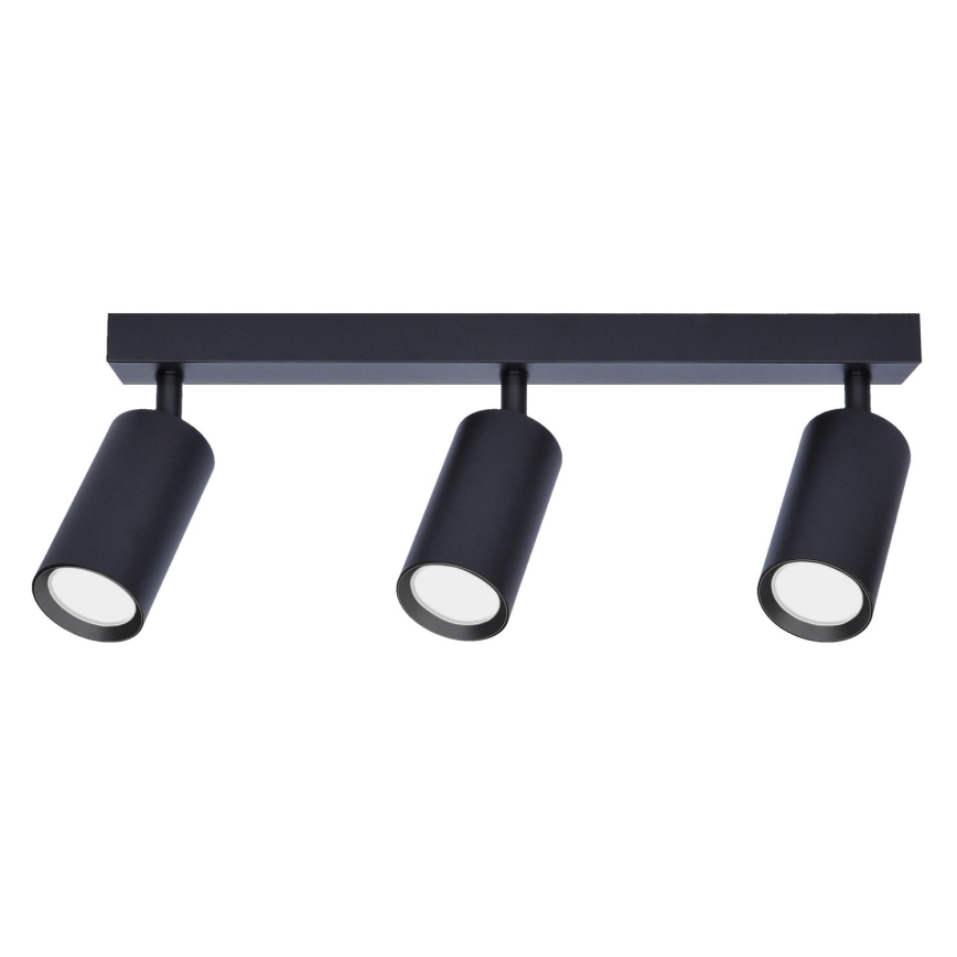 Brilagi - Foco LED RGBW dimerizável SELE 3xGU10/6W/230V 3000K preto + comando remoto