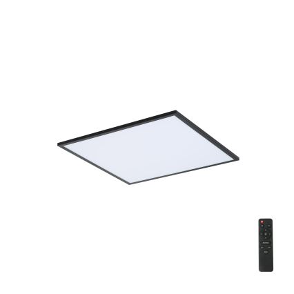Brilagi - Plafon LED dimerizável SLIMFRAME LED/36W/230V 45x45 cm 3000-6000K preto + comando à distância