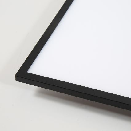 Brilagi - Candeeiro de tecto LED dimerizável SLIMFRAME LED/58W/230V 60x60 cm 3000-6000K preto + controlo remoto