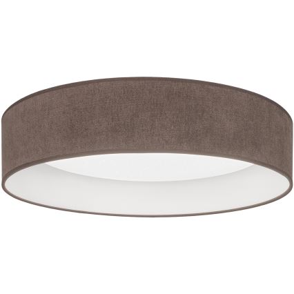 Brilagi - Candeeiro de teto LED dimerizável VELVET SMARTIX STARS LED, 24 W, 230 V, 3000-6000 K, Ø 45 cm, castanho, Wi-Fi Tuya Beacon + controlo remoto