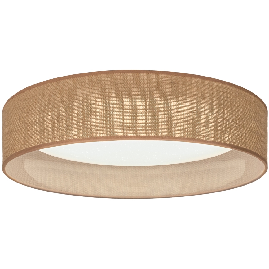 Brilagi - Luminária de teto LED dimerizável VELVET SMARTIX STARS LED/36W/230V 3000-6000K Ø 55 cm bege Wi-Fi Tuya Beacon + controlo remoto