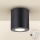 Brilagi - Luminária LED RGBW dimerizável para casa de banho MIA 1xGU10/4,8W/230V 3000K 84x80 mm preta IP54 + comando remoto