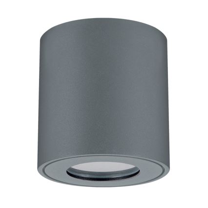 Brilagi - Luminária exterior LED RGBW regulável MIA 1xGU10/6W/230V 3000K 84x80 mm antracite IP54 + comando remoto