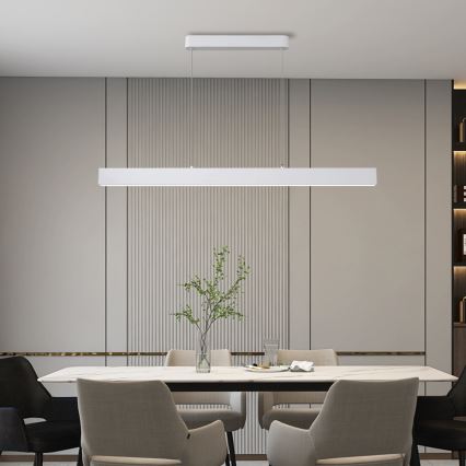 Brilagi - Lustre LED suspenso em cabo SLEEKLINE LED/40W/230V 3000/4500/6000K branco