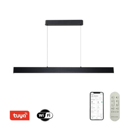 Brilagi - Lustre LED regulável em cabo SLEEKLINE SMART LED/40W/230V 3000-6000K Wi-Fi Tuya preto + comando à distância