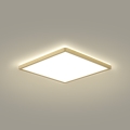 Brilagi - Luminária LED Ultra Slim para casa de banho, 24W/230V, 42x42 cm, dourada, IP54