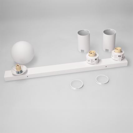 Brilagi - Luminária orientável SELE BALL 2xGU10/30W/230V + 1xG9/10W branca