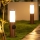Brilagi - Luminária para exterior NOVA com 2 tomadas SCHUKO 1xE27/15W/230V 40 cm IP44 castanha