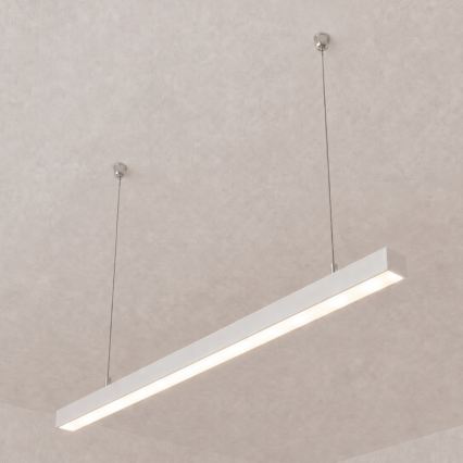 Brilagi - Luminária pendente FULLDAY LED/20/30/40W/230V 2700/4000/6000K 120 cm branca