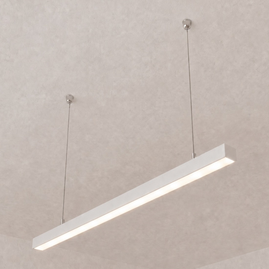 Brilagi - Luminária pendente FULLDAY LED/20/30/40W/230V 2700/4000/6000K 120 cm branca