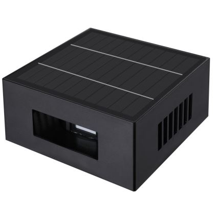 Brilagi - Luminária de parede solar LED BLOCK LED/2W/3,7V 1300 mAh IP44