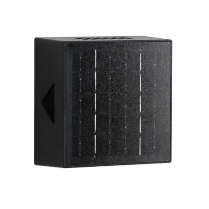 Brilagi - Luminária de parede solar LED BLOCK LED/2W/3,7V 1300 mAh IP44