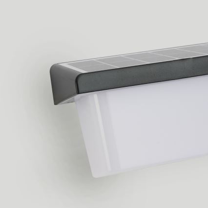 Brilagi - Luminária de parede solar LED com sensor SUN RAY LED/6W/3,7V 2200 mAh IP44