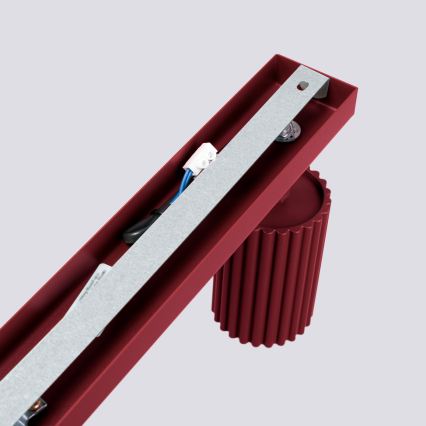 Brilagi - Luminária spot CRESTO 3xGU10/10W/230V bordô