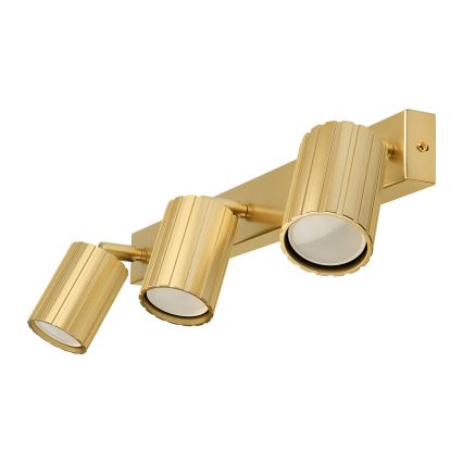 Brilagi - Luminária spot CRISPINA 3xGU10/10W/230V dourada