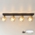 Brilagi - Luminária spot LED RGB+CCT dimerizável AURA LUX 4xGX53/14W/230V 2700-6500K Wi-Fi Tuya preto/dourado