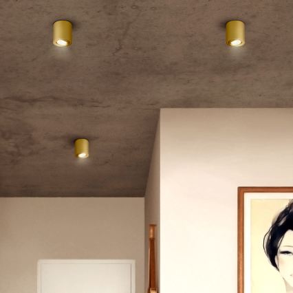 Brilagi - Spot LED RGBW dimerizável MIA 1xGU10/30W/230V 3000K Wi-Fi 84x80 mm dourado