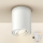 Brilagi - Luminária spot LED RGBW dimerizável MIA 1xGU10/4,8W/230V 3000K 100x80 mm branca + comando à distância
