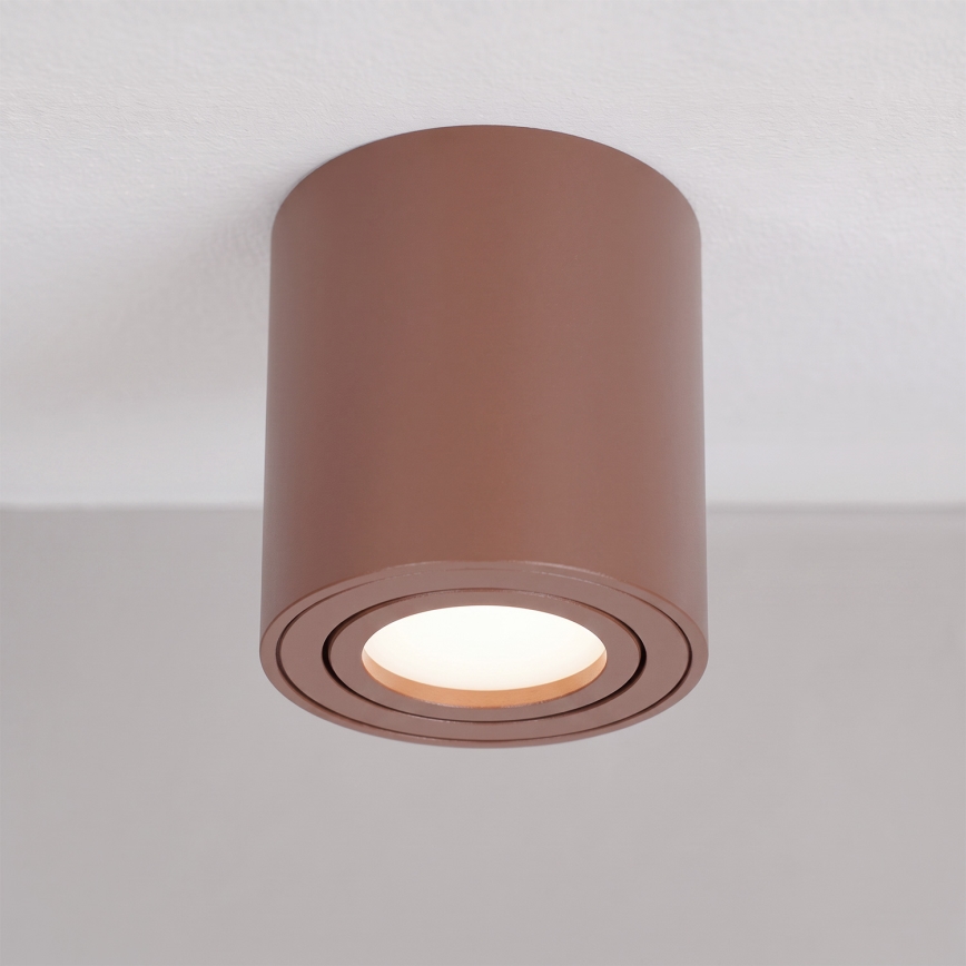 BRILAGI - Luminária spot MIA 1xGU10/30W/230V 84x80 mm marrom