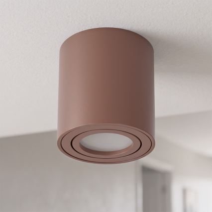 BRILAGI - Luminária spot MIA 1xGU10/30W/230V 84x80 mm marrom