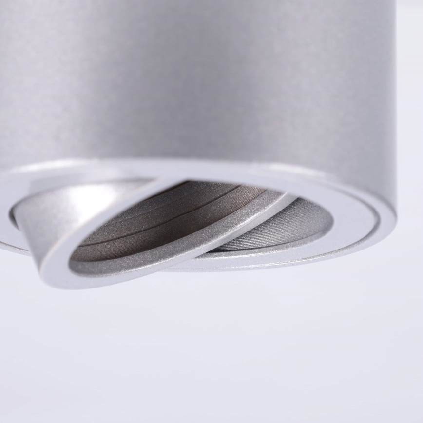BRILAGI - Luminária Spot MIA 1xGU10/30W/230V 84x80 mm prateada