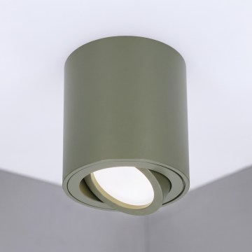 BRILAGI - Luminária spot MIA 1xGU10/30W/230V 84x80 mm verde escuro