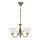 Brilagi - Lustre CLASSIC com corrente 3xE14/10W/230V latão